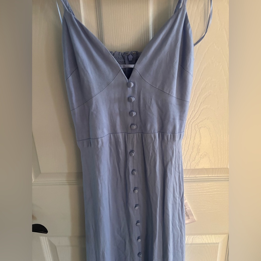 Dress the Population Lavender Blue Maxi Dress - Picture 2 of 8